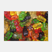 schattig kawaii snoeit kleurrijk snoep beer deurmat (Voorkant)