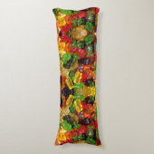 schattig kawaii snoeit kleurrijk snoep beer lichaamskussen (Voorkant Verticaal)