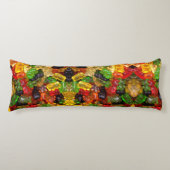 schattig kawaii snoeit kleurrijk snoep beer lichaamskussen (Voorkant)