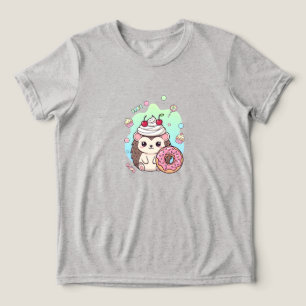 Schattig kawaii Tri-Blend shirt