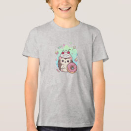 Schattig kawaii  Tri-Blend shirt