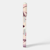 Schattig Kawaii Valentijn Konijn Beer Liefdescadea Case-Mate iPhone Case (Achterkant / Rechts)