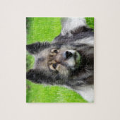 Schattig Keeshond Legpuzzel (Verticaal)