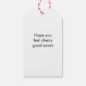 Schattig Kers Beterschap Cadeaulabel (Achterkant)