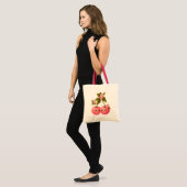 Schattig Kersenliefdesticker Tote Bag (Voorkant (model))