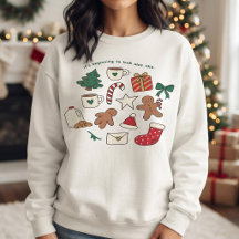 Schattig Kerst Doodle Vakantieontwerp