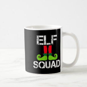 Schattig Kerst Elf Squad Santa's Helper Koffiemok