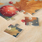 Schattig Kerst Kiekentje  Legpuzzel (Zijkant)