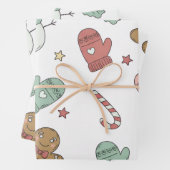 Schattig kerst naadloos patroon inpakpapier – G Vel (In situ)