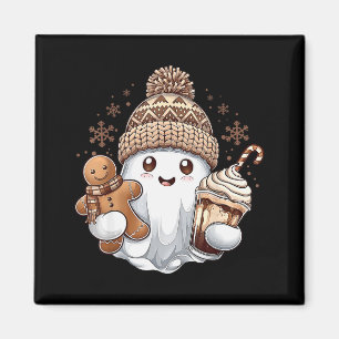 Schattig Kerst Spokenkoffie Peperkoek Boojee Kerst Magneet