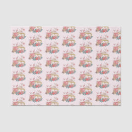 Schattig kerst weefsel papier