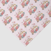 Schattig kerst weefsel papier (Detail)