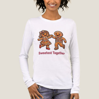 Schattig Kerstbrood Koppel Zoetst Samen Kerstmis Tri-Blend Shirt