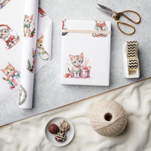 Schattig kerstcadeaupapier voor kerstcadeautjes cadeaupapier (Crafts)