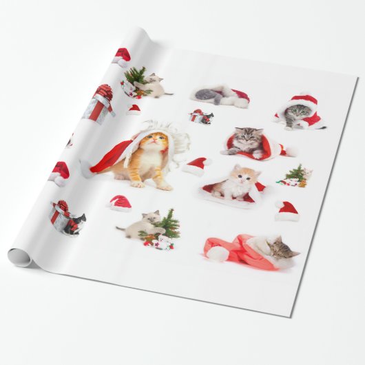 Schattig kerstcadeaupapier voor kerstcadeautjes cadeaupapier (Uitgerold)