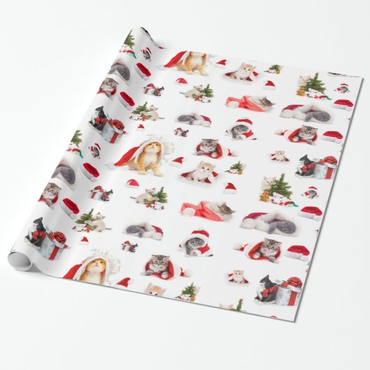 Schattig kerstcadeaupapier voor kerstcadeautjes cadeaupapier (Uitgerold)