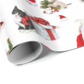 Schattig kerstcadeaupapier voor kerstcadeautjes cadeaupapier (Rol Hoek)