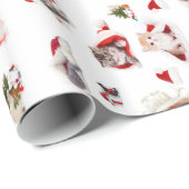 Schattig kerstcadeautje 2 omslagpapier cadeaupapier (Rol Hoek)