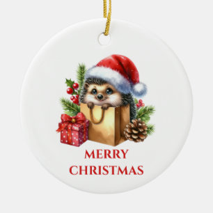 Schattig Kerstegeltje Keramisch Ornament