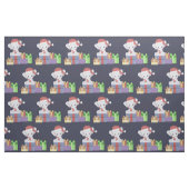 Schattig kerstfeest Baby Stof (Fat Quarter)