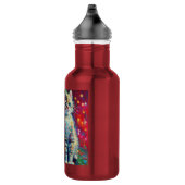 Schattig Kerstkatje  Waterfles (Rechts)