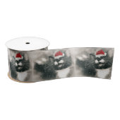Schattig kerstkeuken met satin Ribbon Satijnen Lint (Spoel)