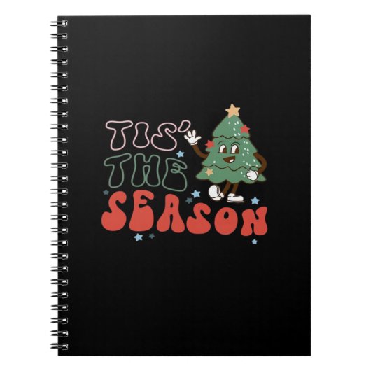 Schattig Kerstmis, Het Is Kersttijd Notitieboek (Voorkant)