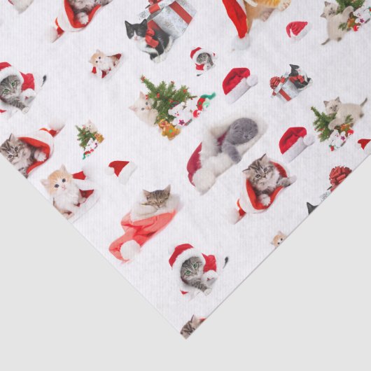 Schattig kerstpatroon tissuepapier (Detail)