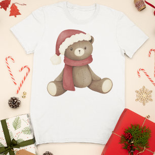 Schattig kerstteddy Bear T-shirt