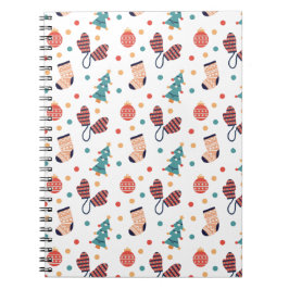Schattig kerstthema notitieboek