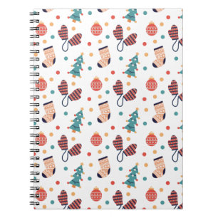Schattig kerstthema  notitieboek