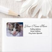 Schattig Keukenadres Etiket (Insitu)