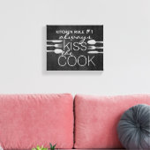 schattig keukencitaat omwikkeld canvas wandkunst (Insitu (Woonkamer))