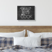 schattig keukencitaat omwikkeld canvas wandkunst afdruk (Insitu (Slaapkamer))