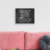 schattig keukencitaat omwikkeld canvas wandkunst afdruk (Insitu (Woonkamer))