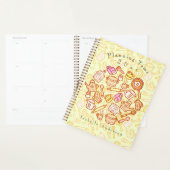 Schattig keukengerei geel planner (Display)