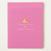 Schattig keukengerei roze planner (Achterkant)