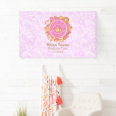 Schattig keukengerei roze spandoek (Insitu)