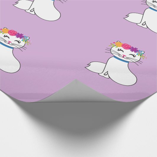 schattig kikkerpapier cadeaupapier (Hoek)