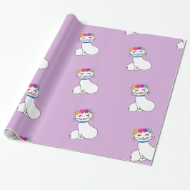 schattig kikkerpapier cadeaupapier