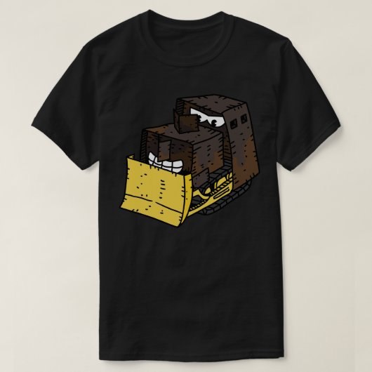 schattig killdozer t-shirt (Design voorkant)