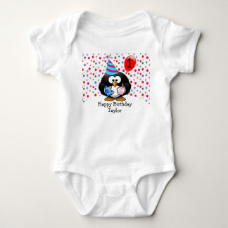 Schattig Kind 1e Verjaardag Pinguïn Romper