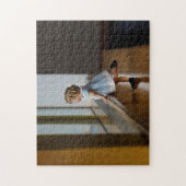 Schattig kind favoriete gezinsfoto legpuzzel (Verticaal)