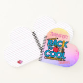 Schattig kind gaat weer naar school notitieboek (Binnen)