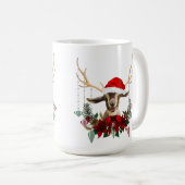 Schattig Kind kersttoggenburgse geit Koffiemok (Voorkant rechts)