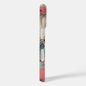 Schattig Kind & Puppy Illustratie Hoesje voor iPho (Achterkant / Rechts)