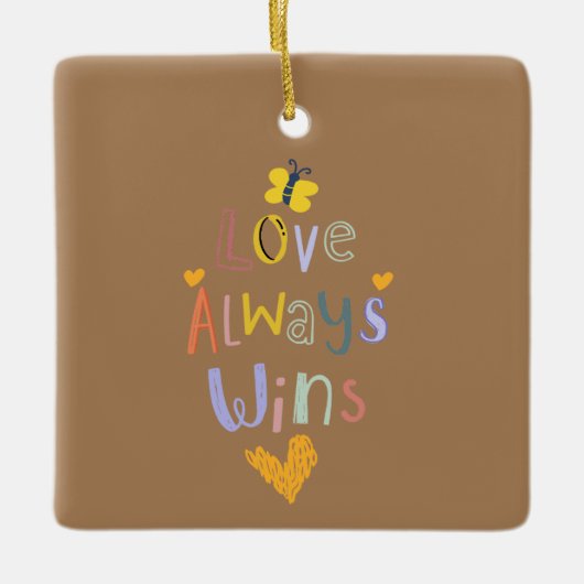 Schattig Kind Quotes ontwerp Keramisch Ornament (Voorkant)