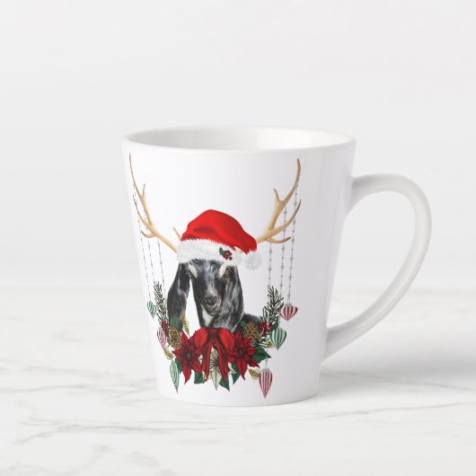 Schattig Kind van kerstkoningen Latte Mok (Rechts)