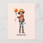 Schattig Kind Zombie - Schattige Halloween (3) Briefkaart (Voorkant)