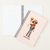 Schattig Kind Zombie - Schattige Halloween (3) Notitieboek (Binnen)